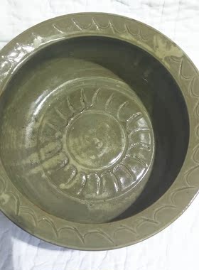 议价交易 青瓷兽足洗摆件