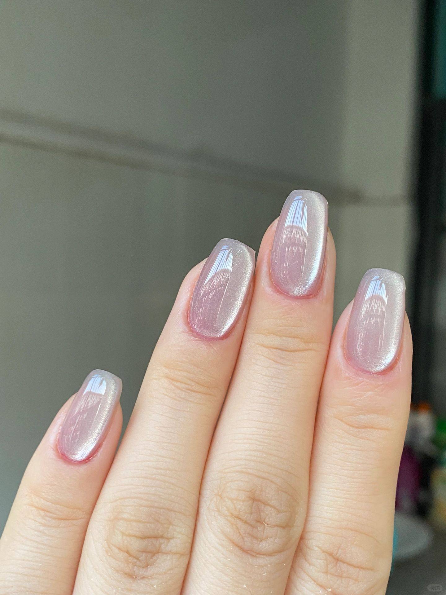 星空王子美甲白月光猫眼纯手工穿戴甲2025年新款高级感短款定制,淘宝优惠券,粉丝福利购,淘宝优惠卷