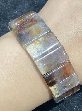 天然彩极光手串时尚小清新