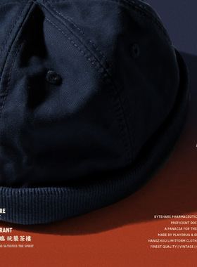 嘻哈玩樂雅痞灯芯绒无檐