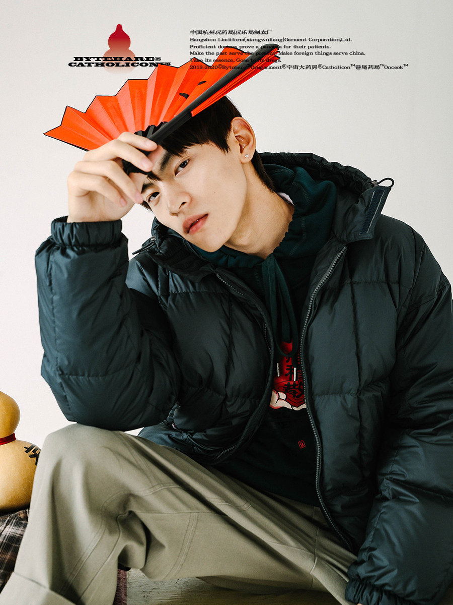 【349元任选三件】90%白鸭绒连帽面包服男士羽绒服情侣装外套