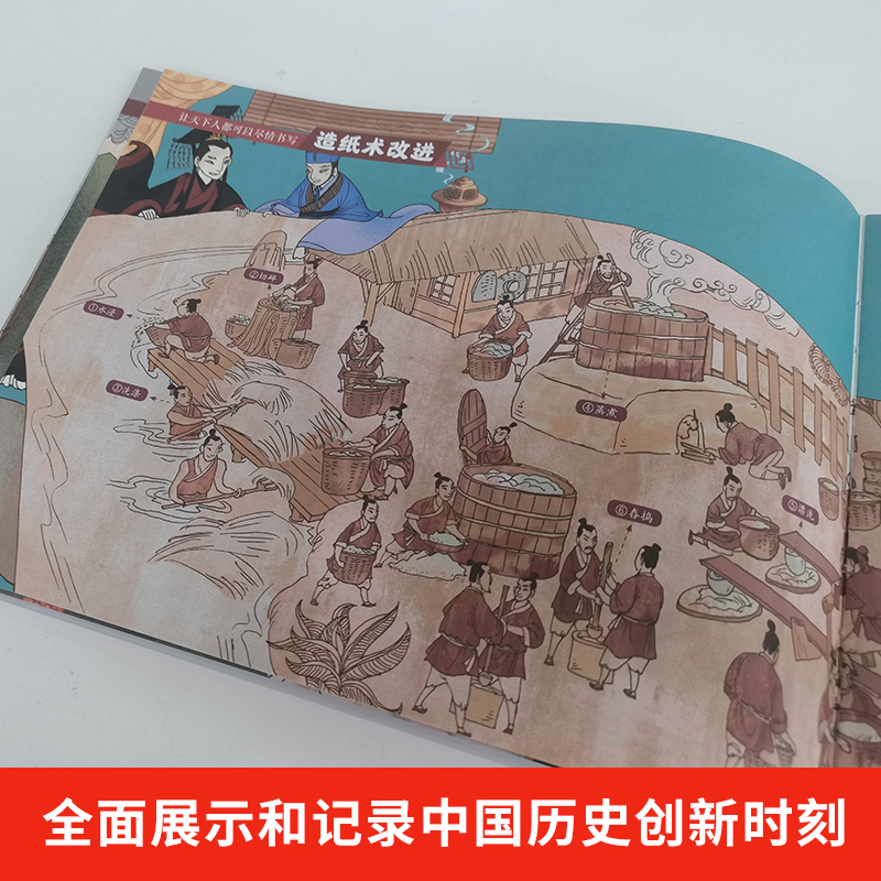 精裝】奇思妙想一萬年中國古代科技發明創造繪本科學發現技術發明工程創造5-12歲小學生兒童科普繪本圖書籍中國古人的智慧米萊童書_閱森林圖書旗艦店_書籍/雜志/報紙