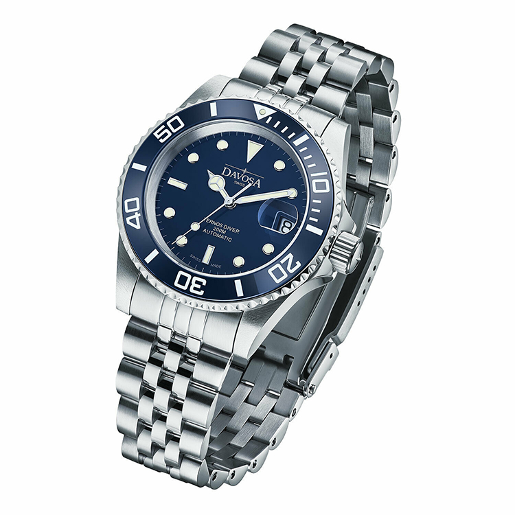 迪沃斯DAVOSA 潜水系列 特诺斯潜行者 16155504 自动机械男士手表