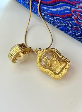 泰国正品吸米星钻壳加迷你四面套装新年送情侣招米礼物带卡片礼盒