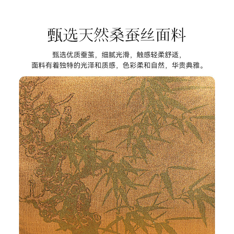 【李佳琦非遗里的中国年】上海故事新中式国风桑蚕丝手提包礼盒装,淘宝优惠券,粉丝福利购,淘宝优惠卷