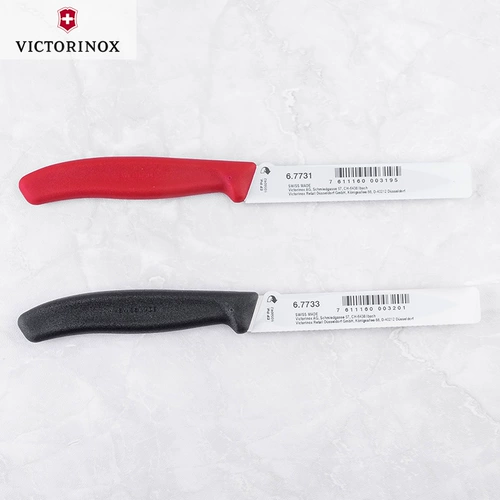 Аутентичный швейцарский армейский нож Victorinox, кухонный нож, фруктовый нож 6.7731 6.7733 с зубчатым лезвием