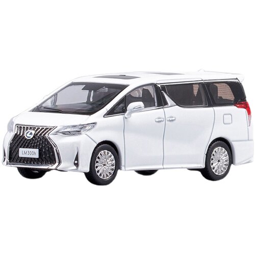 GCD 1:64雷克萨斯LM350H 凌志保姆车仿真合金汽车模型 静态摆件 - 图3