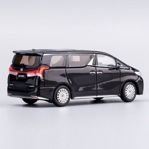 GCD 1:64雷克萨斯LM350H 凌志保姆车仿真合金汽车模型 静态摆件 - 图1
