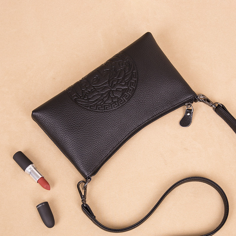 真皮斜挎小包包女手拿包2025新款时尚百搭单肩包女中年妈妈包软皮,淘宝优惠券,粉丝福利购,淘宝优惠卷