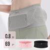 Sports invisible running waist bag men's mobile phone bag breathable morning running outdoor mobile phone bag anti-theft fitness high elastic waist belt
