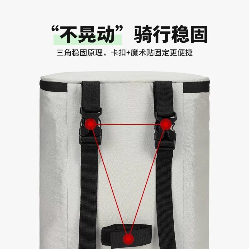 Electric car helmet hanging bag large waterproof
