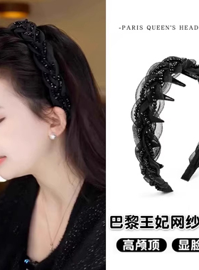 果奇2025新款显脸小高颅顶头箍