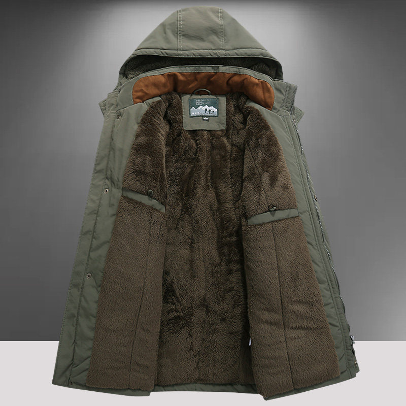 冬季新款棉衣男加绒加厚中长款带帽棉袄宽松大码多袋棉服工装外套,淘宝优惠券,粉丝福利购,淘宝优惠卷