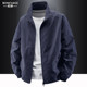 New men's spring and autumn outdoor jacket casual jacket men's sports top stand collar quick-drying thin men's clothing