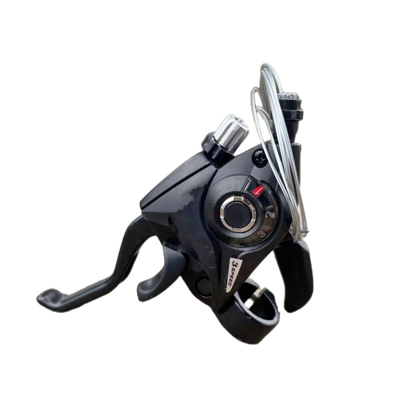 山地自行车变速指拨器7/8速21/24速连体调速器刹车器全套通用配件 - 图3