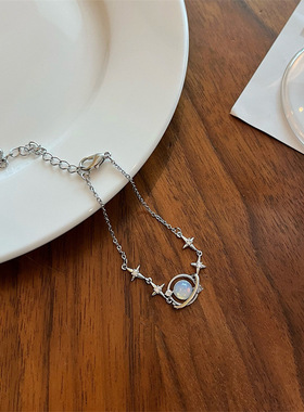 耿耿星河群星手链女生ins风芒星小众设计2022新款高级感猫眼