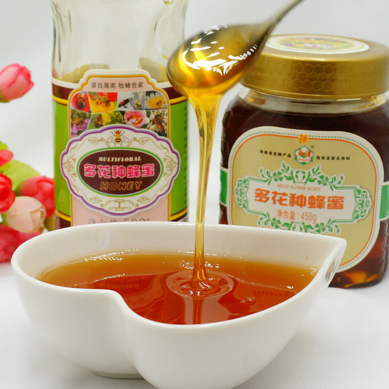 海南老字号卓津多花种1350g百花蜜 卓津蜂蜜