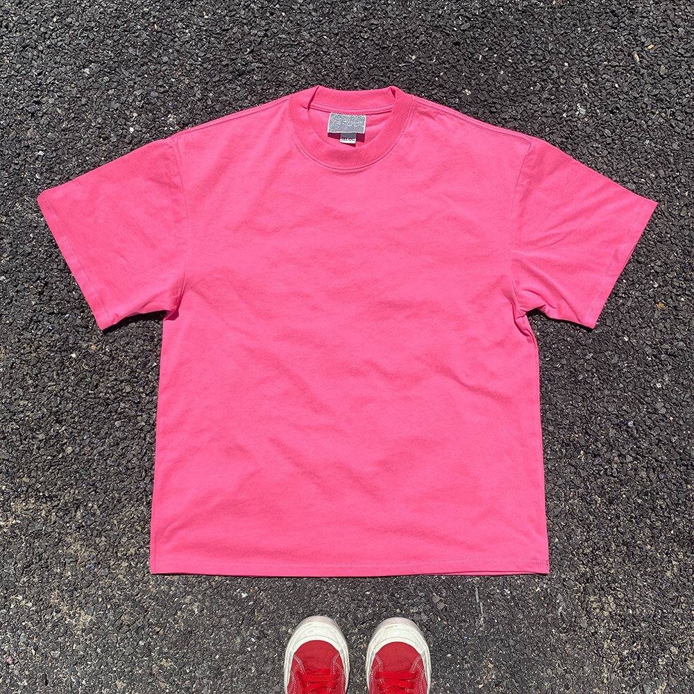 王有病工作室 重磅260G！夏季多巴胺彩色短袖T恤桃粉雾霾蓝情侣装,淘宝优惠券,粉丝福利购,淘宝优惠卷