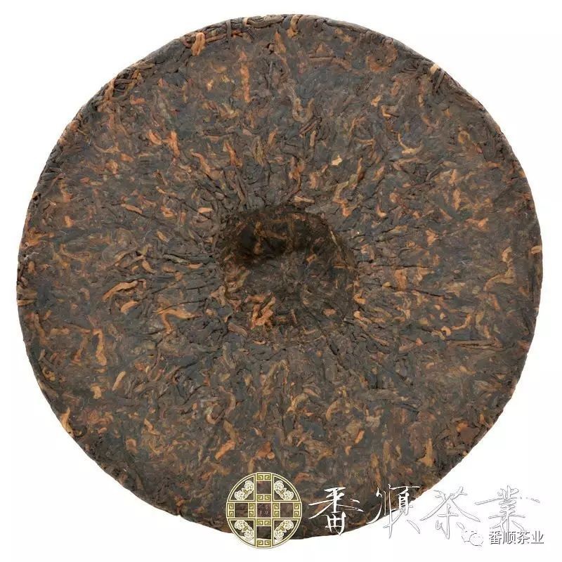 【番顺茶业】2017正印熟饼357g乔木熟茶番顺茶叶文化饼茶 - 图1