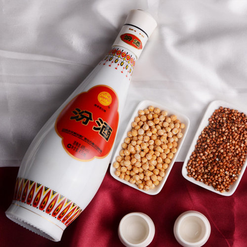 汾酒48度 乳白汾酒475ml*3瓶 乳玻 山西杏花村清香型国产白酒 - 图2