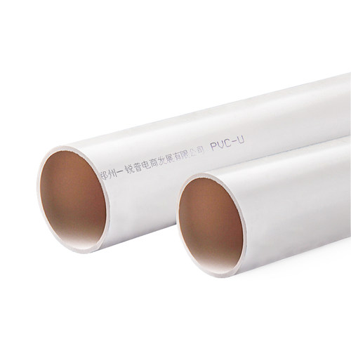 pvc水管配件PVC-U排水管 50 75 110 160 200管材管件件 pvc排水管 - 图0