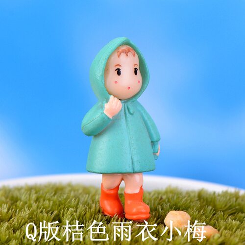 新品 人物园艺苔藓工艺品用品花卉植物仿真 迷你摆件景观鲜花 - 图3