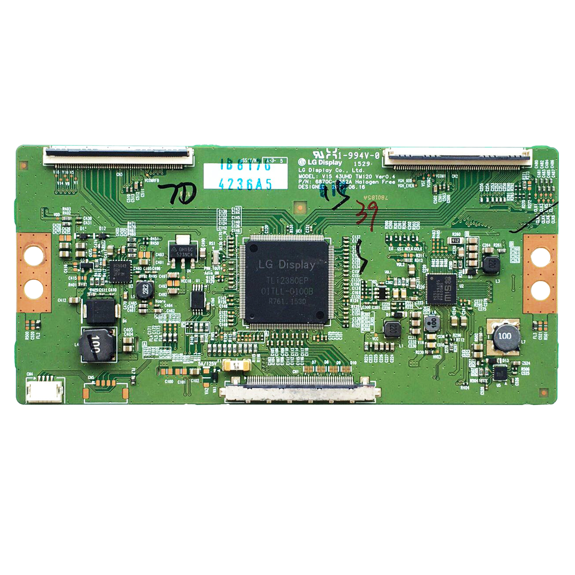 适用微鲸WTV43K1J/43K1G43E6000电视驱动主板逻辑板6870C-0552A/B - 图3