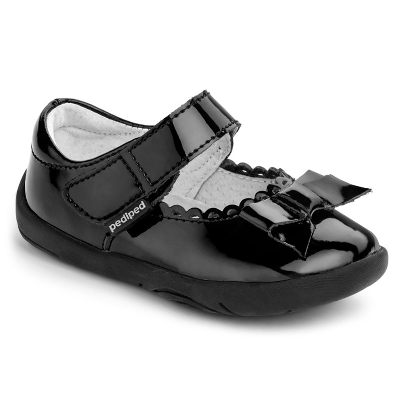 pediped派迪派春秋新款女宝宝小黑鞋防滑女童皮鞋儿童演出公主鞋,淘宝优惠券,粉丝福利购,淘宝优惠卷