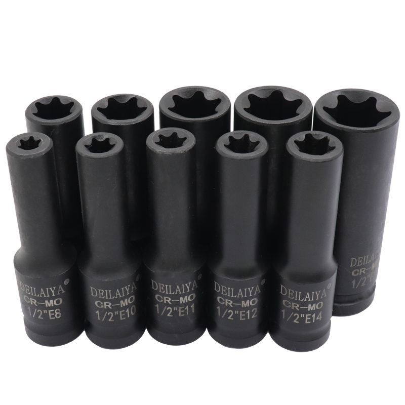 1/2气动六花加长E型套筒星形套筒气缸盖拆装套筒E16E18E20花型套,淘宝优惠券,粉丝福利购,淘宝优惠卷