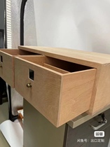 LCDH 400 Loaded Spanish Cedar Wood 2 Drawers Cigar Case Moisturizing Box Professional Custom