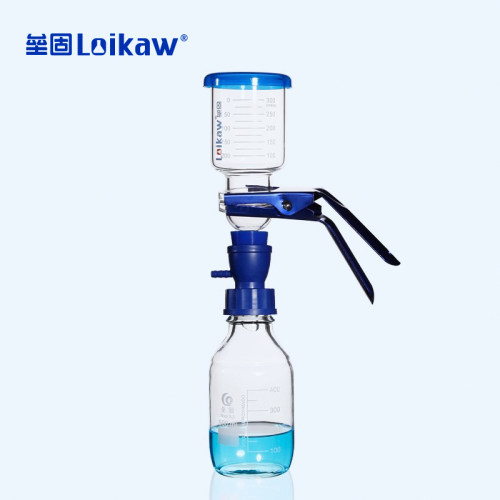 GL45 螺口 溶剂过滤器 砂芯过滤装置 配蓝盖瓶 螺口转换接头 - 图0