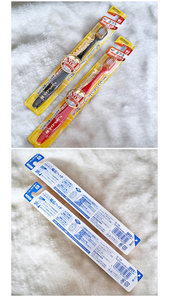 日本 EBISU 惠百施牙刷 超细软毛宽头竹炭清洁抑菌四种颜色随机发