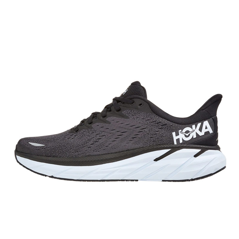 HOKA ONEONE CLIFTON8克利夫顿8低帮透气厚底女跑鞋小白鞋1119394 - 图3