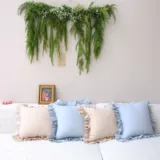 Детская хлопковая подушка, «сделай сам», с вышивкой