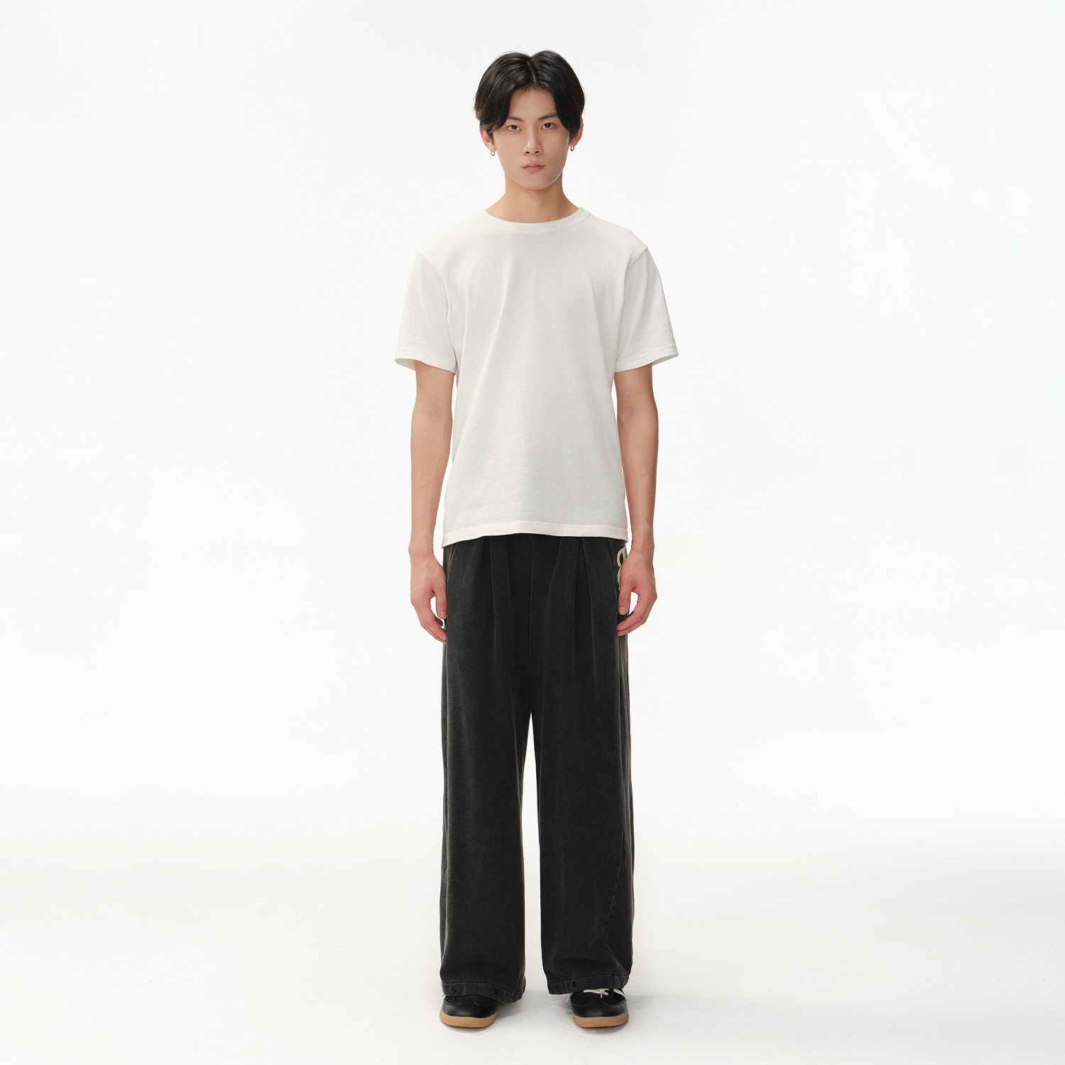 BIPOLAR分割收口卫裤休闲美式运动宽松阔腿街头嘻哈跳舞长裤男女,淘宝优惠券,粉丝福利购,淘宝优惠卷