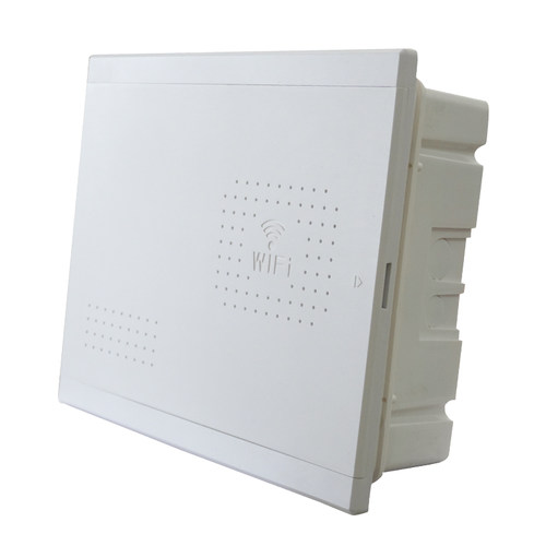 全塑料多媒体信息箱家用暗装350*300*120明装弱电箱网络箱集线箱 - 图3