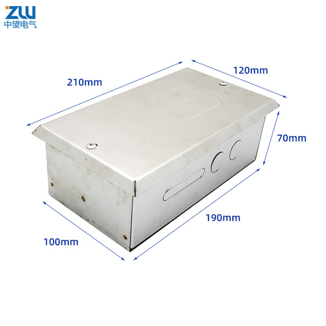 Stainless steel equipotential bonding terminal box