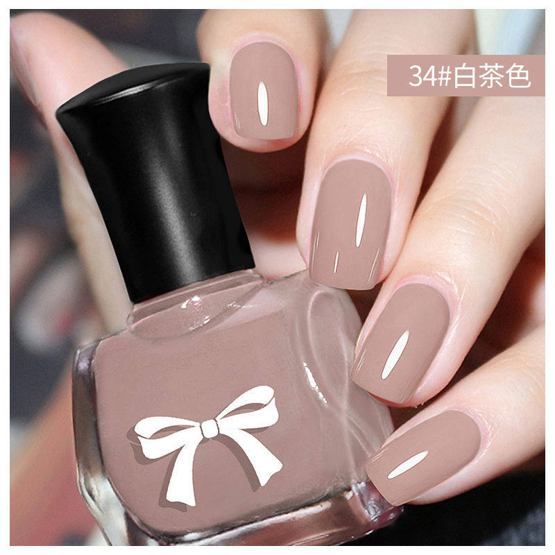 咖啡浅棕色指甲油火星灰奶茶裸色系显白2025新款免烤持久防水无味,淘宝优惠券,粉丝福利购,淘宝优惠卷