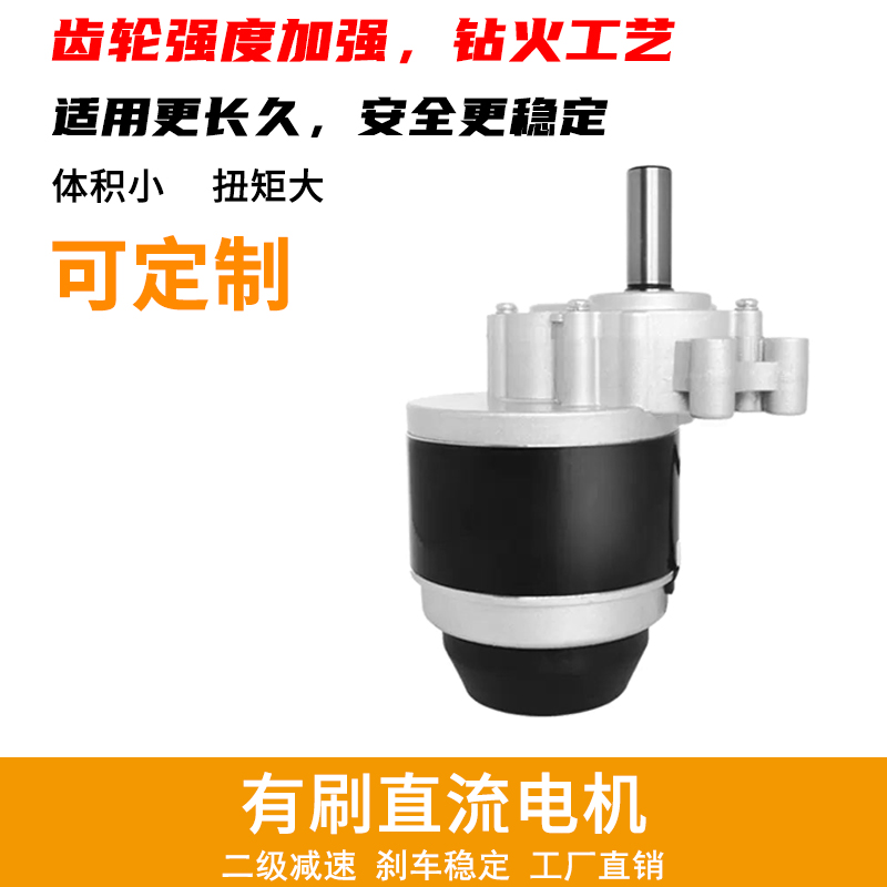 通用电动轮椅电机马达24V250护卫神好哥泰合老人老年代步残疾车 - 图0