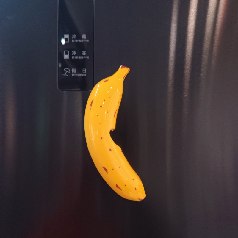 香蕉磁吸开瓶器冰箱贴创意个性厨房多巴胺啤酒ins风高档酒瓶起子 - 图2