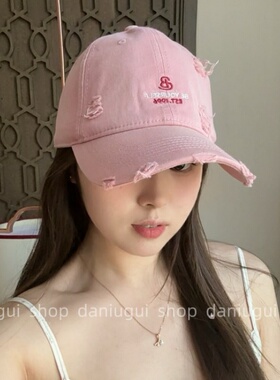 出游显脸小棒球浅绿色女通用