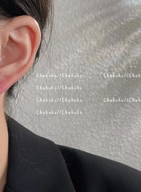 Chakoko小众轻奢超闪星球耳钉