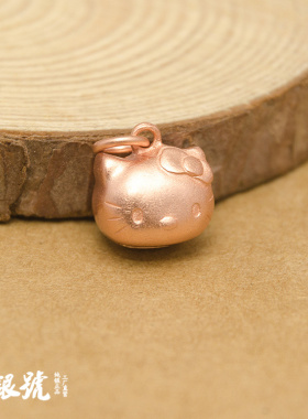 纯银铃铛吊坠明星同款