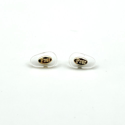 Prs 帕沙 眼镜鼻托原装金色银色新款超软硅胶鼻梁垫托叶送螺丝刀 - 图0