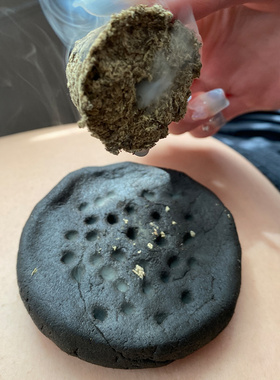 附子饼制作材料脐灸器具艾灸馆