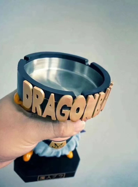 龙珠优质版 魔人布欧烟灰缸GK潮流车载摆件生日礼物手办网红景品