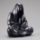 GK Mysterious Man in Black, Faceless Buddha, Meditation, Dark Desktop Ornaments, Game and Anime Peripheral Props