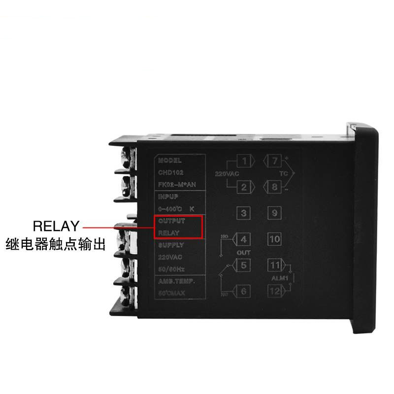 CKR智能温控器CHD102数显温控表 CHD102FK02-M/V*AN温控仪0-400度