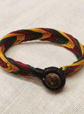 云南女式蜡线民族风手链