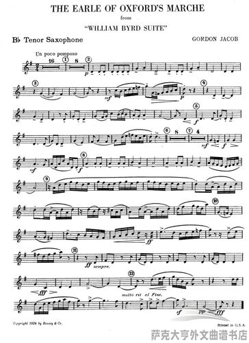 GY5017(5.0级)牛津礼仪加冕曲 管乐团合奏总谱+分谱 - 图2